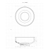 Sinks WAS 400 x 400 x 180 mm | vessel sinks | circular | Black gloss