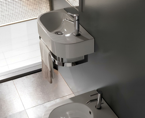 Forty3 washbasin 550 x 270 x 120 white