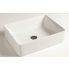 Sinks Slim | 600 x 380 x 130 mm | vessel sinks | rectangular | Pink mattte