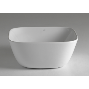 Sinks Soft 425 x 425 x 185 mm | vessel sinks | rectangular | White gloss