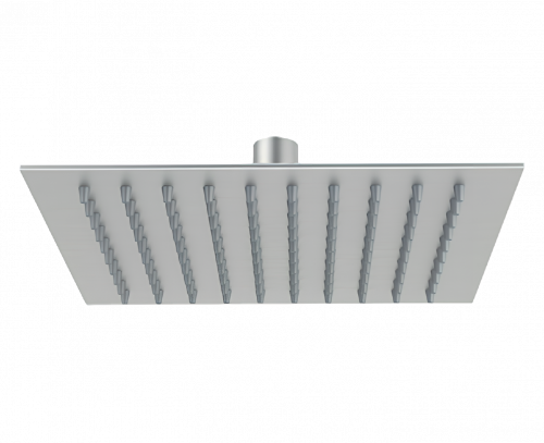 Showerhead X STYLE INOX | wall mounted | 300 x 300 mm | stainless steel