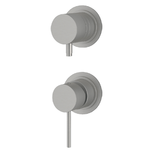 Podomietkový modul trojcestný | pákový | brúsená nerez | X STYLE INOX