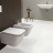 WC seat Globo Stone | 415x340 mm | Soft Close | White gloss