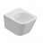 Wall-mounted toilet  STONE | 450x370x330 mm | White gloss