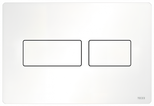 Ovládacie tlačidlo TECEsolid | biela mat