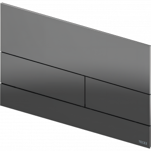 Ovládací WC modul Square Square II | Polished Black Chrome