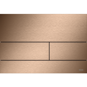 Ovládací WC modul Square Square II | Brushed Red Gold