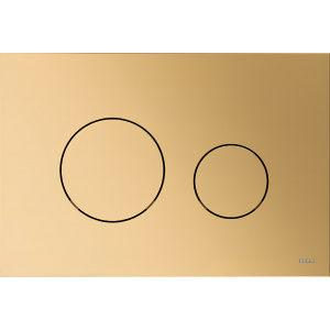 Control WC module Loop made of plastic | Metallic brass