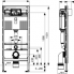 TECE profile tank for wall-mounted toilet | 1120