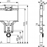 TECEbox nádržka pre montáž do murovanej konštrukcie pre závesné WC, hlbka 8 cm, ovládanie zpredu