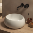 Washbasin T-EDGE | 350x350x140 | Tyrkysová drť mattte