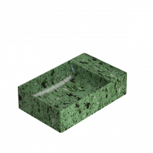 Washbasin T-EDGE | 550 x 350 x 140 | Green grit mattte