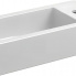 Washbasin Flush 360 x 180 x 90 | hanging or board | with battery hole on right | white matte