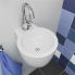 Wall-mounted sink FLUSH 270 x 315 x 280 | white