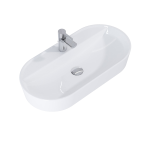 Countertop washbasin ARIA 80 | 800 x 135 x 400 | white