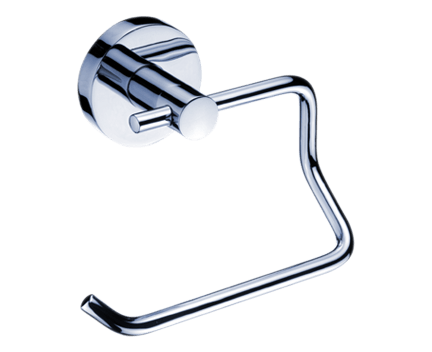 Toilet paper holder Unix without cover for one roll | chrome