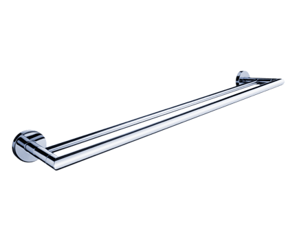 Unix towel holder 660 | double | chrome