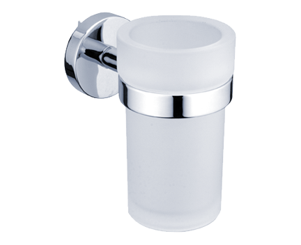 Unix tumbler holder with tumbler | chrome