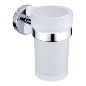 Unix tumbler holder with tumbler | chrome