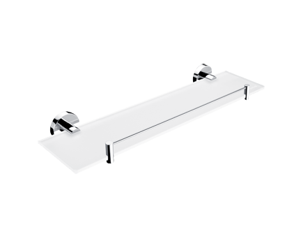 Shelf Unix with railing 50 | chrome