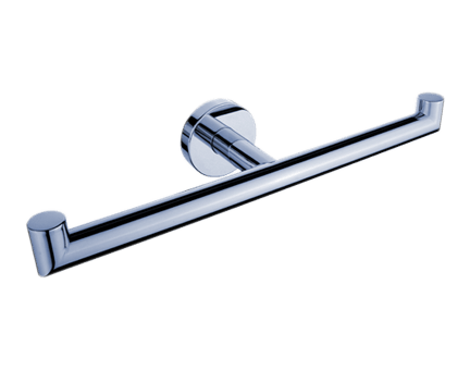 Toilet paper holder Unix without cover for multiple rolls | chrome