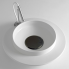 Sinks WIDE-C 600 x600 x160 mm | drop-in sinks | Black gloss