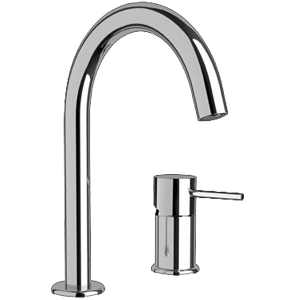 Wash basin faucets X STYLE | multiple-element | stainless steel color