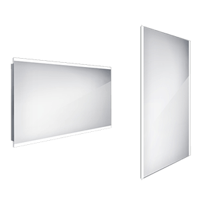 Koupelnové podsvícené LED zrcadlo ZP 12006 1200 x 700 mm