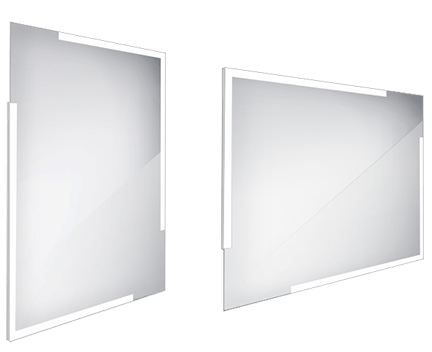 Kúpeľňové podsvietené LED zrkadlo ZP 14002 600 x 800 mm