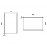 Kúpeľňové podsvietené LED zrkadlo ZP 9000 400 x 600 mm