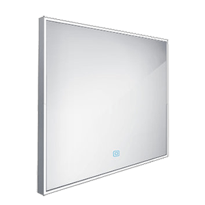 Kúpeľňové podsvietené LED zrkadlo ZP 13003 800 x 700 mm | senzor